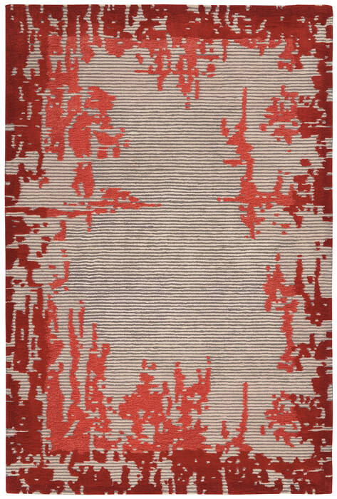 Nourison Symmetry Red 39 X 59 Area Rug 805-114842 Image 0
