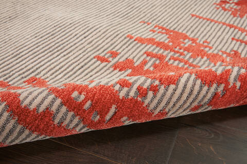 Nourison Symmetry Beige 86 X 116 Area Rug 805-114844 Image 2