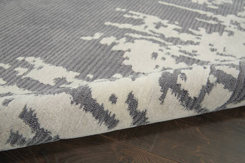 Nourison Symmetry Grey 86 X 116 Area Rug 805-114846 Image 2