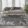 Nourison Symmetry Grey 86 X 116 Area Rug  805-114846 Thumb 3