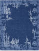 Nourison Symmetry Blue 79 X 99 Area Rug  805-114847 Thumb 0