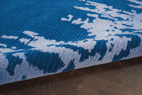 Nourison Symmetry Blue 86 X 116 Area Rug 805-114848 Image 2