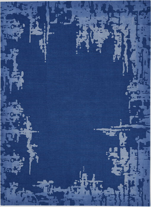 Nourison Symmetry Blue 86 X 116 Area Rug 805-114848 Image 0
