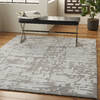 Nourison Symmetry Beige 53 X 79 Area Rug  805-114849 Thumb 5