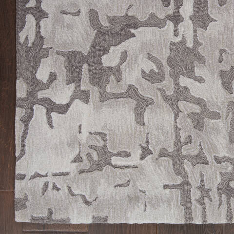Nourison Symmetry Beige 86 X 116 Area Rug 805-114852 Image 1