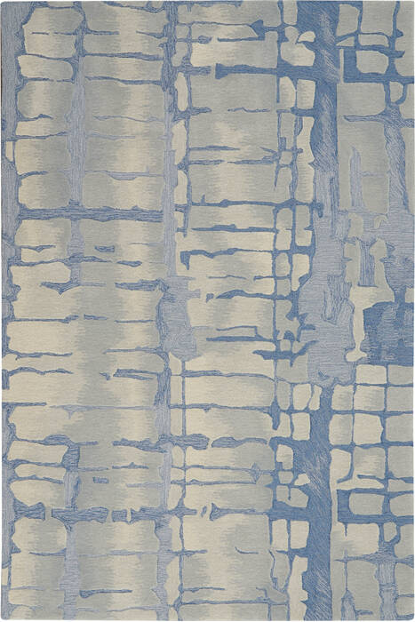 Nourison Symmetry Blue 39 X 59 Area Rug 805-114856 Image 0