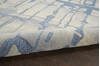 Nourison Symmetry Blue 39 X 59 Area Rug 805-114856 Thumb 2