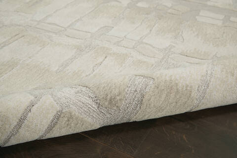 Nourison Symmetry Beige 86 X 116 Area Rug 805-114860 Image 2