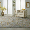 Nourison Symmetry Grey 86 X 116 Area Rug  805-114868 Thumb 3