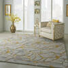 Nourison Symmetry Grey 86 X 116 Area Rug 805-114868 Thumb 5