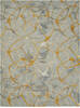 Nourison Symmetry Grey 86 X 116 Area Rug  805-114868 Thumb 0