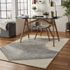 Nourison Symmetry Beige 53 X 79 Area Rug  805-114869 Thumb 5