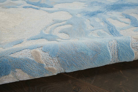 Nourison Symmetry Blue 53 X 79 Area Rug 805-114873 Image 2