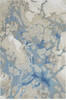 Nourison Symmetry Blue 53 X 79 Area Rug 805-114873 Thumb 0