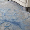 Nourison Symmetry Blue 86 X 116 Area Rug  805-114876 Thumb 4