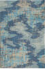 Nourison Symmetry Blue 53 X 79 Area Rug  805-114877 Thumb 0