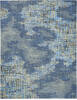 Nourison Symmetry Blue 79 X 99 Area Rug 805-114879 Thumb 0
