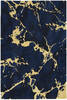 Nourison Symmetry Blue 39 X 59 Area Rug  805-114882 Thumb 0