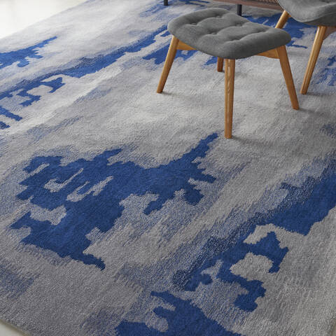 Nourison Symmetry Grey 86 X 116 Area Rug 805-114887 Image 4
