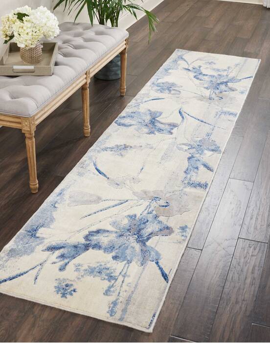 Nourison Somerset Beige Runner 23 X 100 Area Rug 805-114924 Image 3