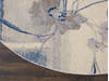 Nourison Somerset Beige Round 79 X 79 Area Rug 805-114927 Thumb 1