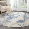 Nourison Somerset Beige Round 79 X 79 Area Rug 805-114927 Thumb 6