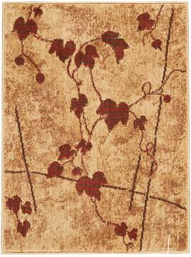Nourison Somerset Brown Rectangle 2x3 ft Polyester Carpet 114930