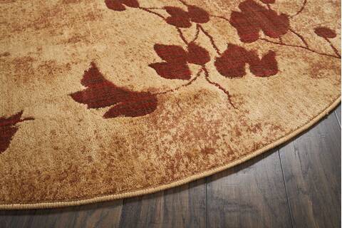 Nourison Somerset Brown Round 56 X 56 Area Rug 805-114932 Image 4