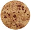 Nourison Somerset Brown Round 56 X 56 Area Rug  805-114932 Thumb 0
