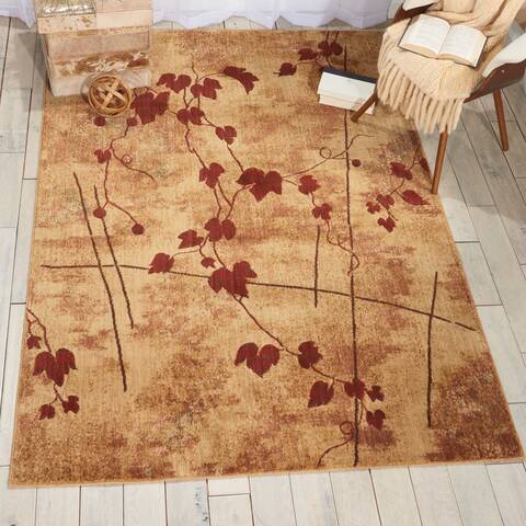 Nourison Somerset Brown 53 X 75 Area Rug 805-114933 Image 3