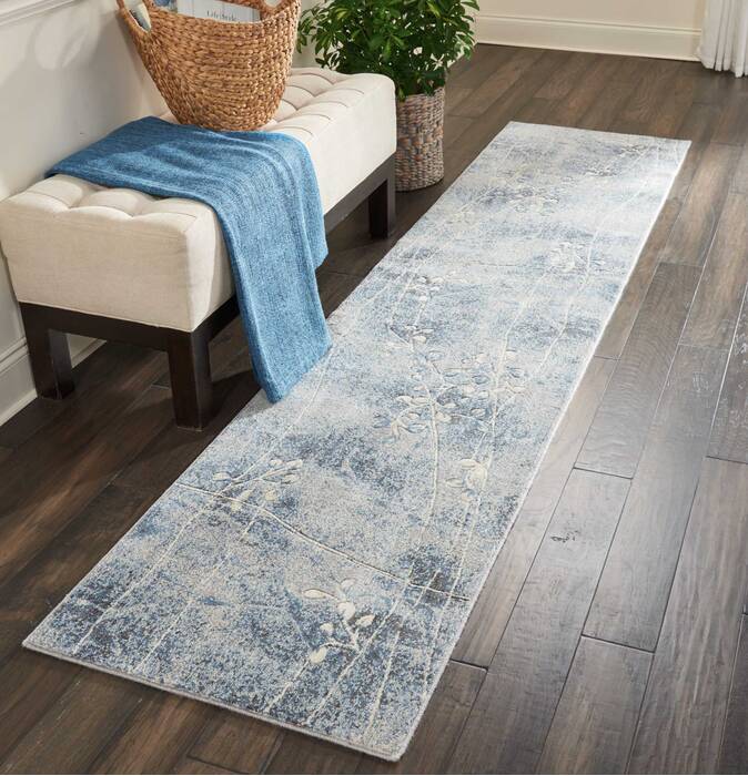Nourison Somerset Grey Runner 23 X 100 Area Rug 805-114936 Image 3