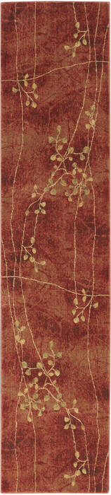 Nourison Somerset Red Runner 23 X 100 Area Rug 805-114937 Image 0