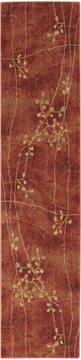 Nourison Somerset Red Runner 10 to 12 ft Polyester Carpet 114937