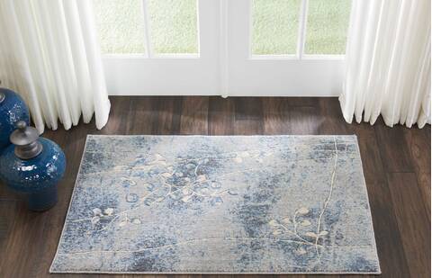 Nourison Somerset Grey 26 X 40 Area Rug 805-114938 Image 3