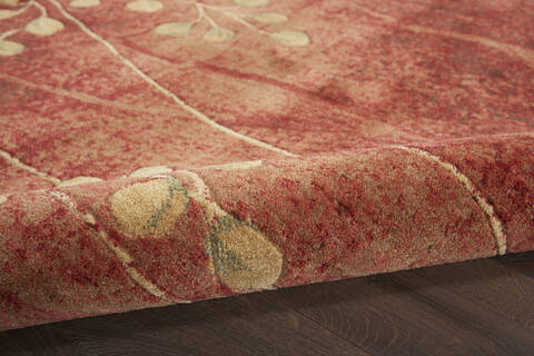 Nourison Somerset Red Round 79 X 79 Area Rug 805-114939 Image 2
