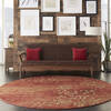 Nourison Somerset Red Round 79 X 79 Area Rug 805-114939 Thumb 3
