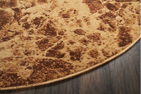 Nourison Somerset Brown Round 56 X 56 Area Rug 805-114945 Image 4