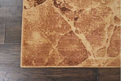 Nourison Somerset Brown 79 X 1010 Area Rug 805-114946 Image 1