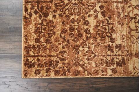Nourison Somerset Brown 79 X 1010 Area Rug 805-114951 Image 1