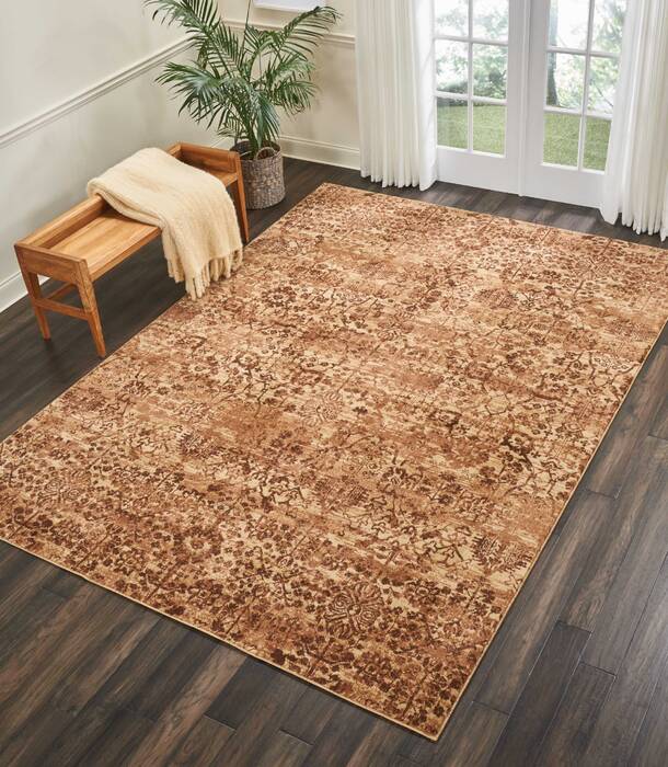 Nourison Somerset Brown 79 X 1010 Area Rug 805-114951 Image 3