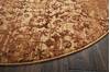 Nourison Somerset Brown Round 56 X 56 Area Rug  805-114952 Thumb 4