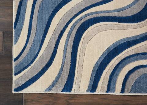 Nourison Somerset Beige Runner 23 X 100 Area Rug 805-114956 Image 1