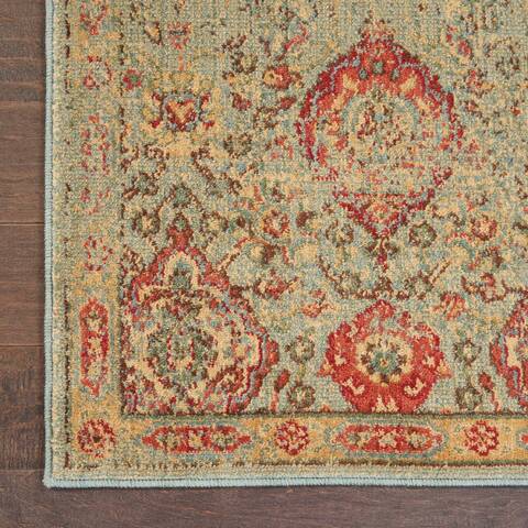 Nourison Somerset Green 20 X 29 Area Rug 805-114963 Image 1
