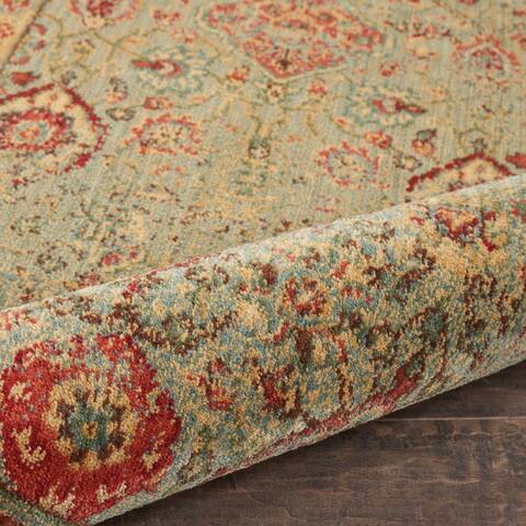 Nourison Somerset Green 20 X 29 Area Rug 805-114963 Image 2