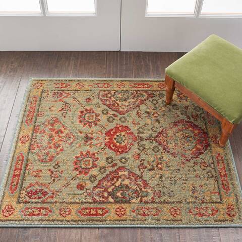 Nourison Somerset Green 20 X 29 Area Rug 805-114963 Image 3