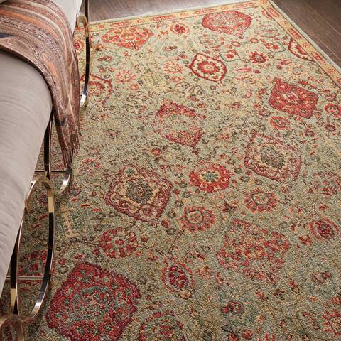 Nourison Somerset Green 36 X 56 Area Rug 805-114965 Image 4
