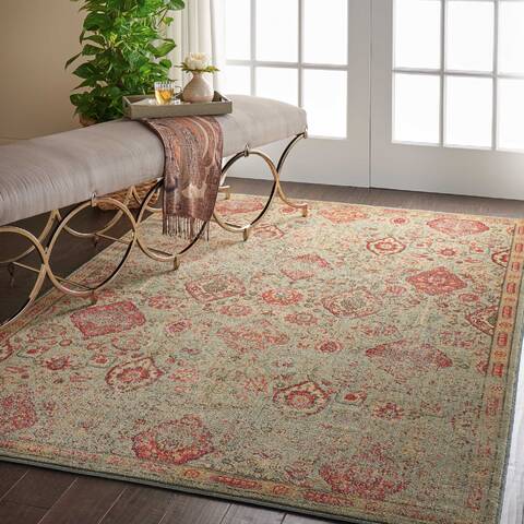 Nourison Somerset Green 36 X 56 Area Rug 805-114965 Image 5