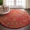 Nourison Somerset Red Round 56 X 56 Area Rug  805-114968 Thumb 4