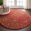 Nourison Somerset Red Round 56 X 56 Area Rug 805-114968 Thumb 4