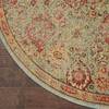Nourison Somerset Green Round 56 X 56 Area Rug 805-114969 Thumb 1